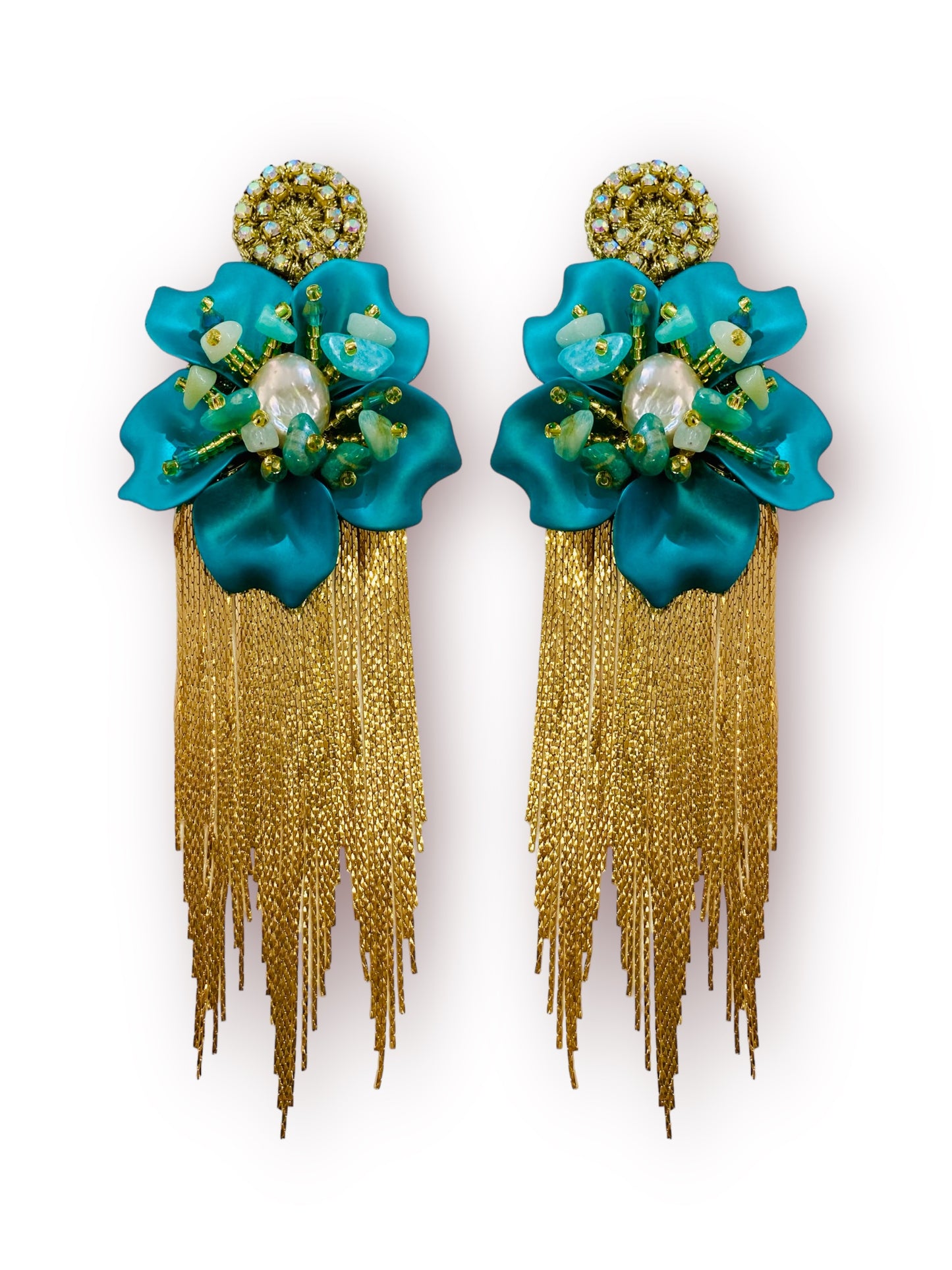 Aretes Cascada Amalia pacífico
