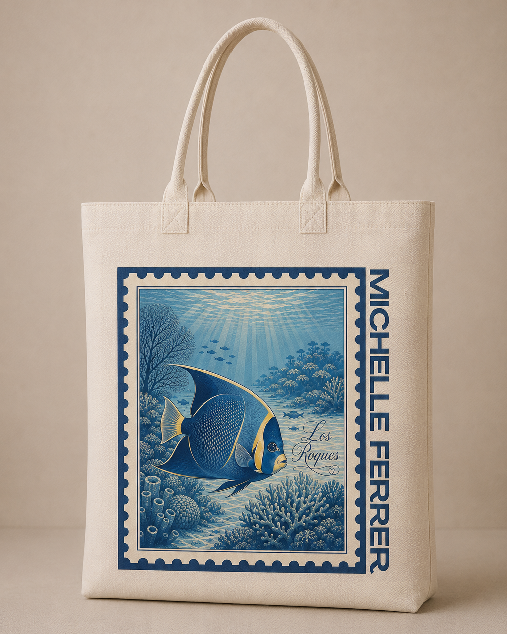 Tote bag Pez Ángel Reina - Los Roques