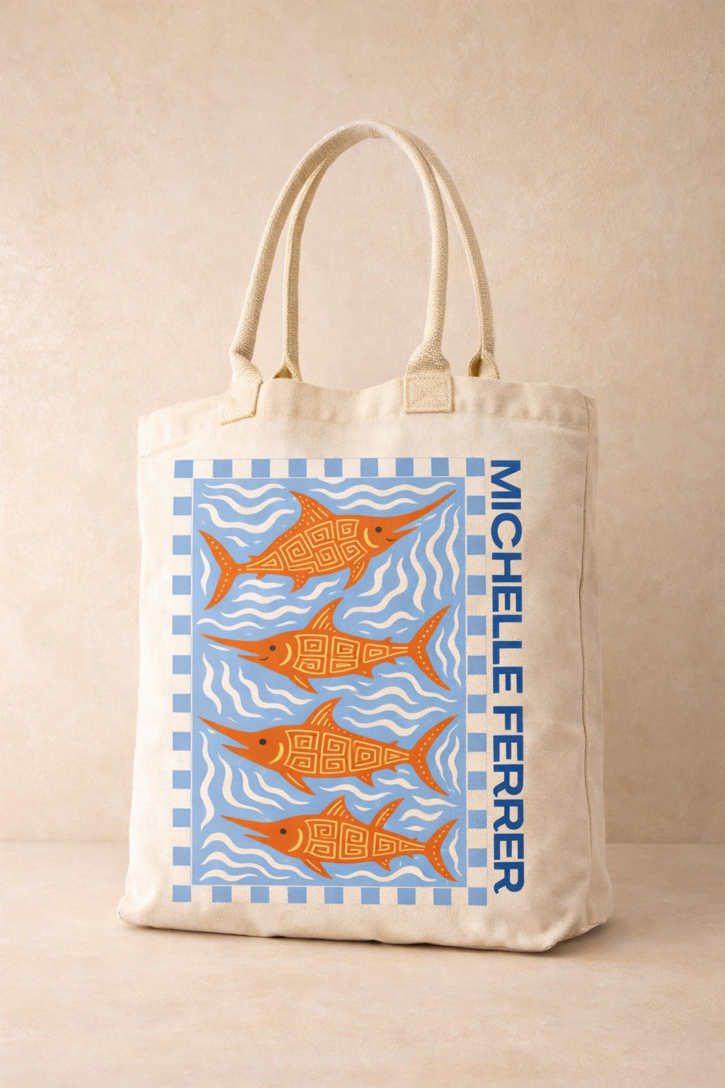 Tote Bag Pez Marlin
