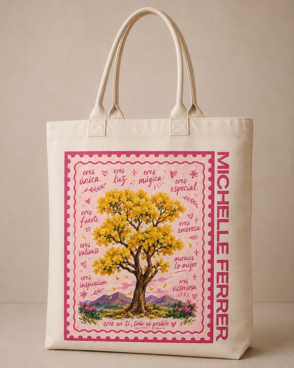Tote bag araguaney