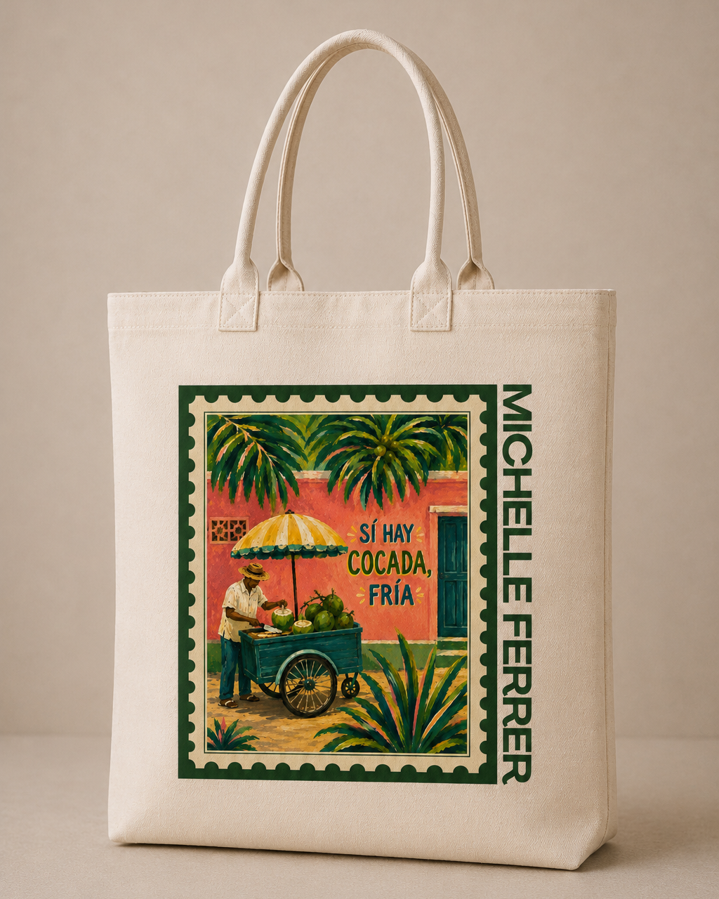 Tote bag “Sí hay cocada fría”