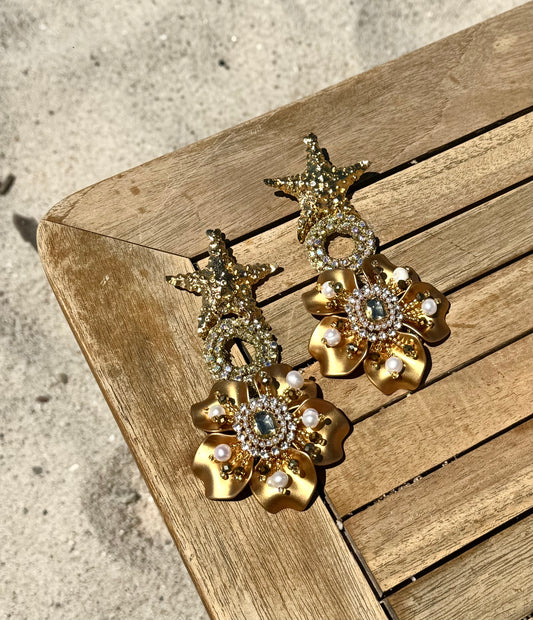 Aretes Amalia MAREMBÉ dorados