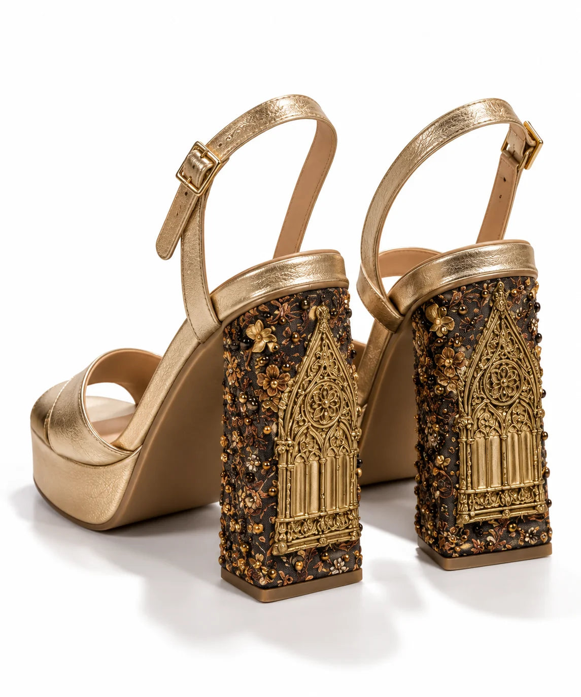 Tacones escultóricos Catedral • MICHELLE FERRER x TULU