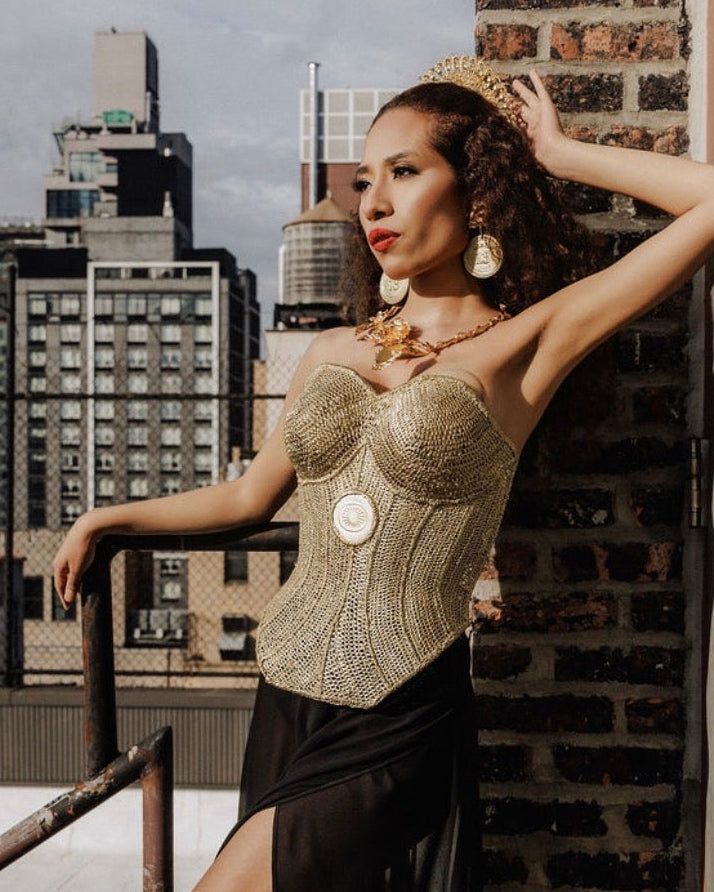 Corset Gold UMBRAL en bioplástico