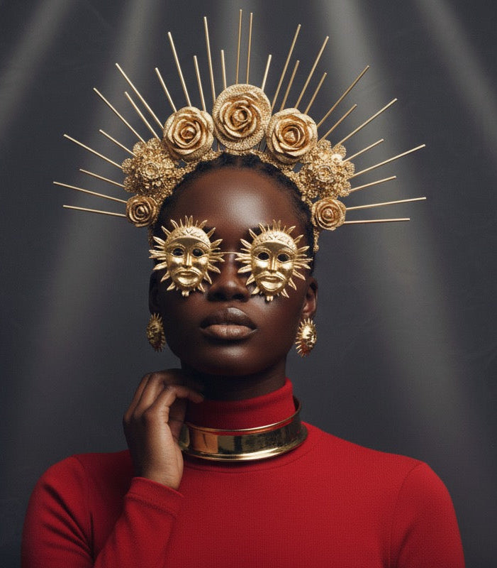 Headpiece Vogue día de muertos