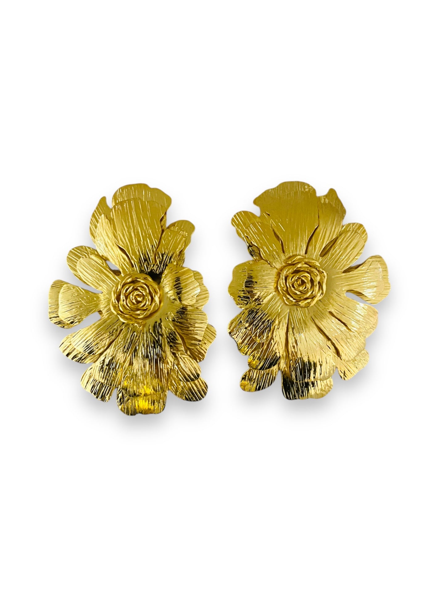 Aretes Ladera Zinnias irregulares