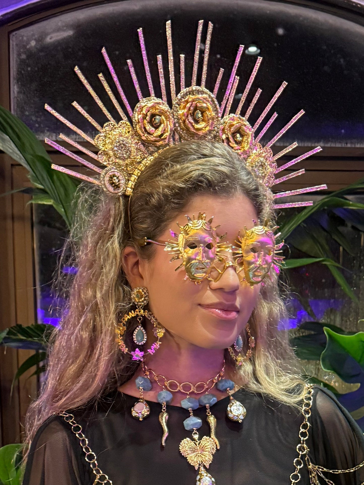 Headpiece Vogue día de muertos