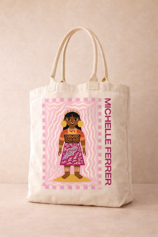 PRE-ORDER Guna Rosa Tote Bag