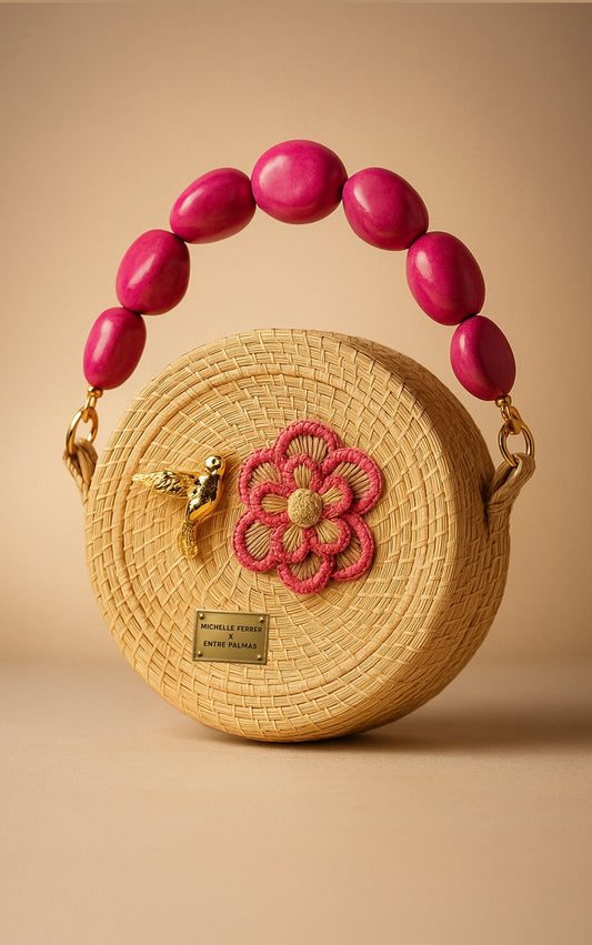 Cartera MF x EP asa fucsia