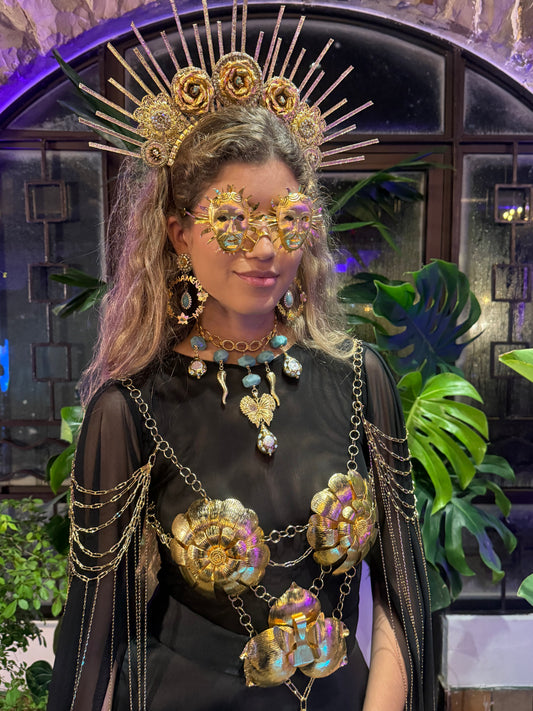 Headpiece Vogue día de muertos