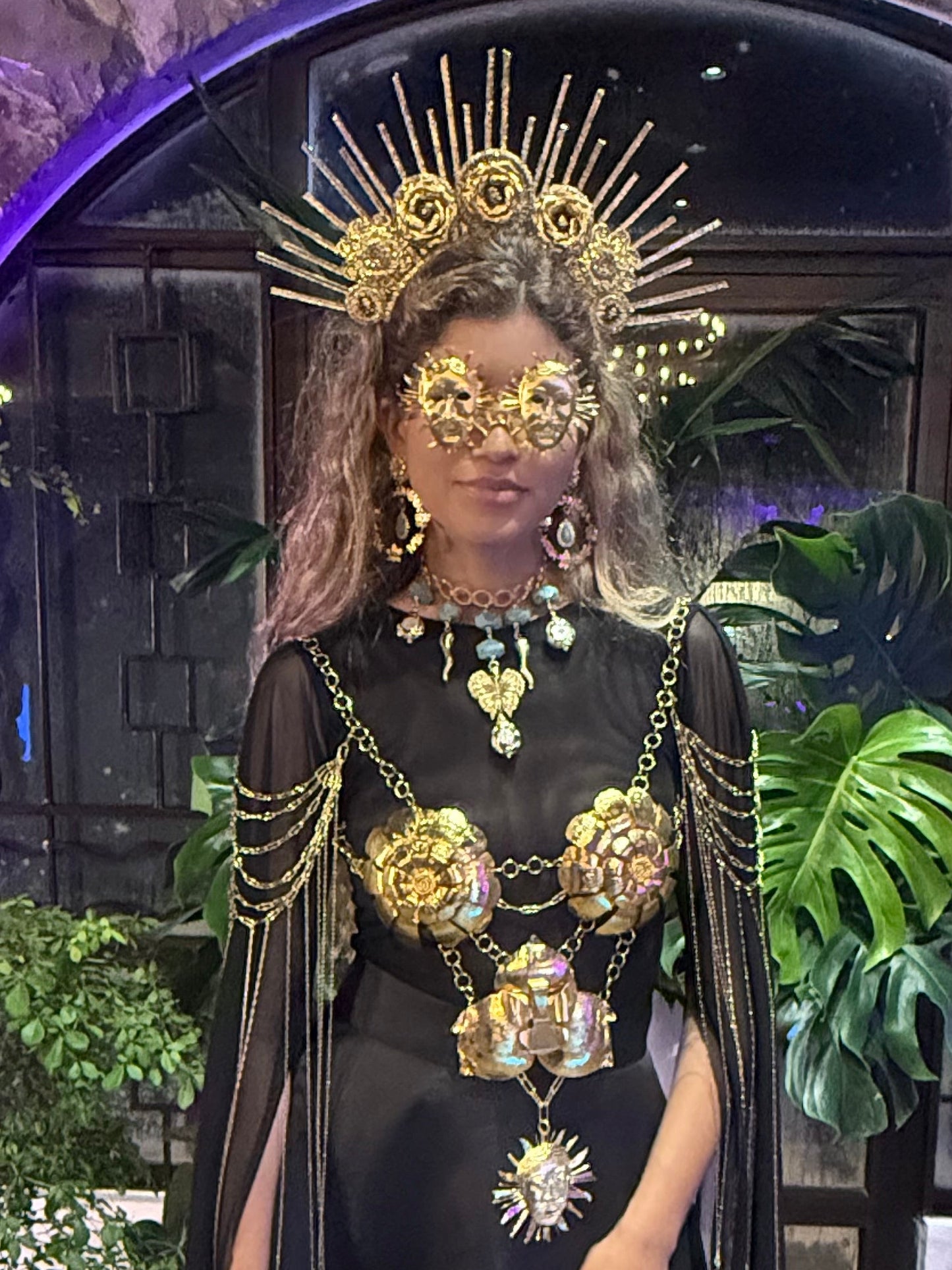 Headpiece Vogue día de muertos