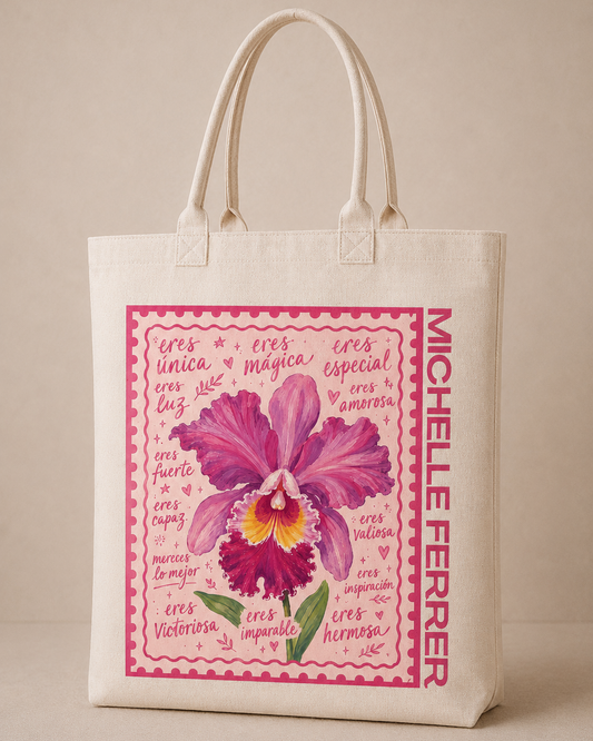 Tote bag Orquídea