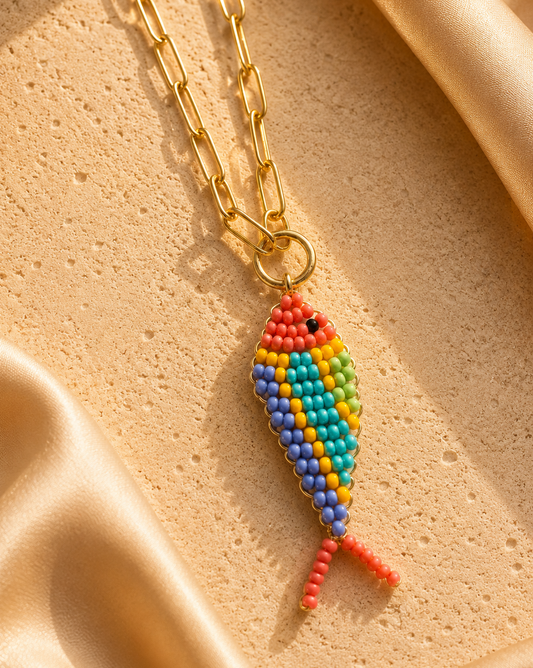 Cadena Santa Catalina peces de colores