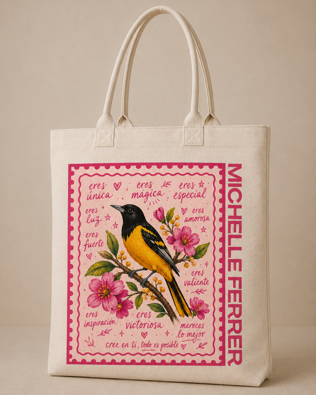 Tote bag Colibrí