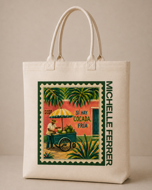 Tote bag “Sí hay cocada fría”