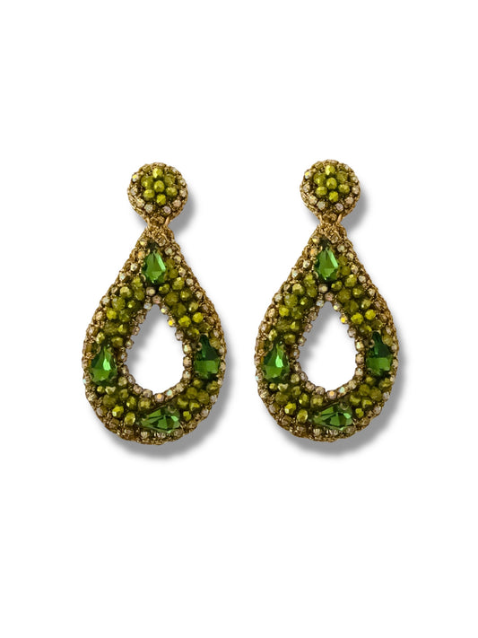 Aretes Ari Love verde